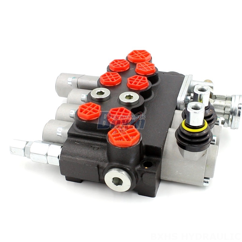 P40 Manual and Joystick 4 Spool Monoblock Directional Valve | Global Manufacturer main image